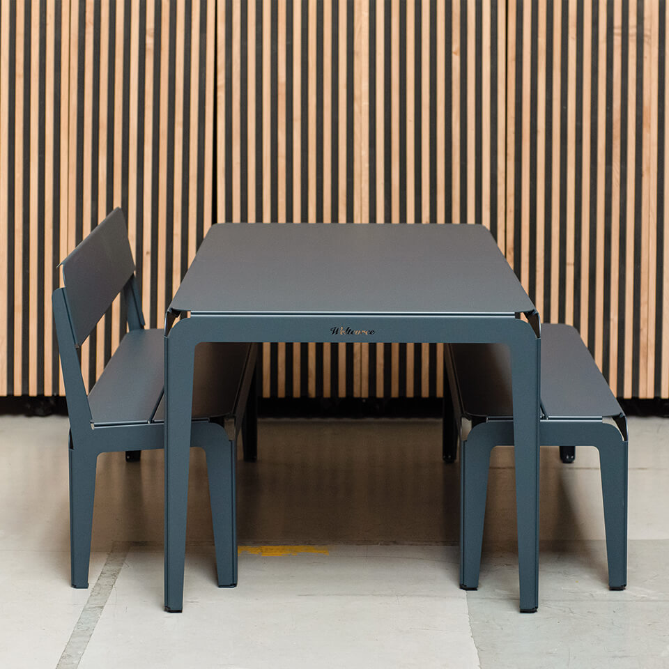 Weltevree Bended Bank 140 Graublau