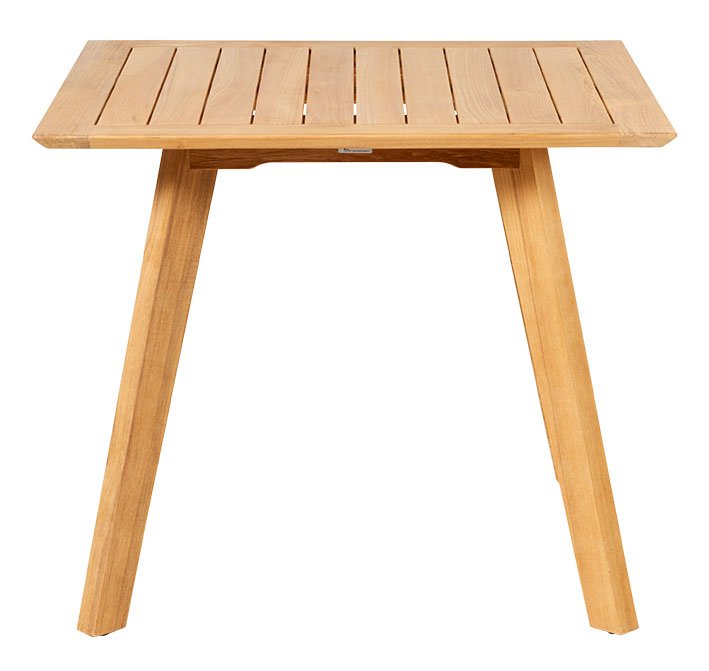 Traditional Teak Gartentisch Luna 90 x 90 Teakholz