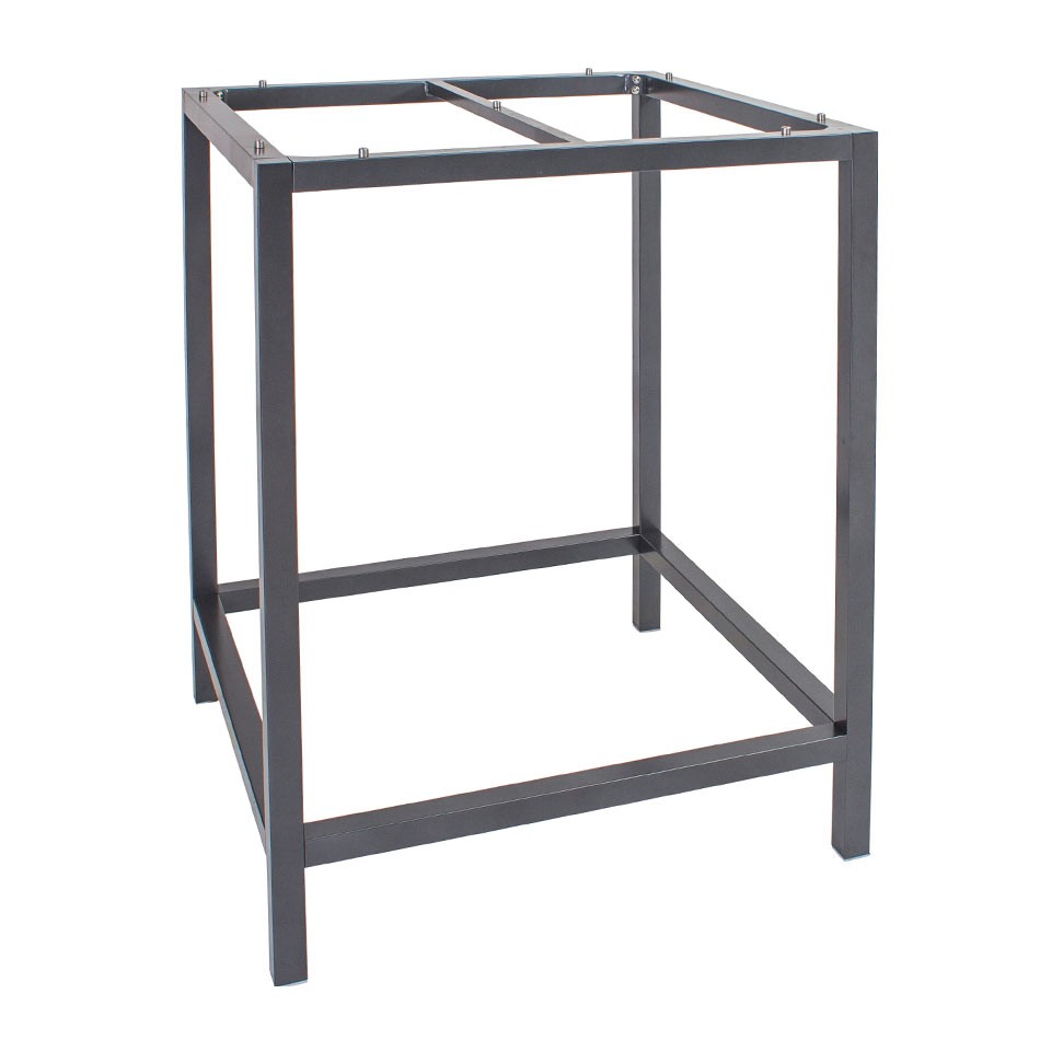 Stern Stehtischgestell 80x80 cm Aluminium Anthrazit