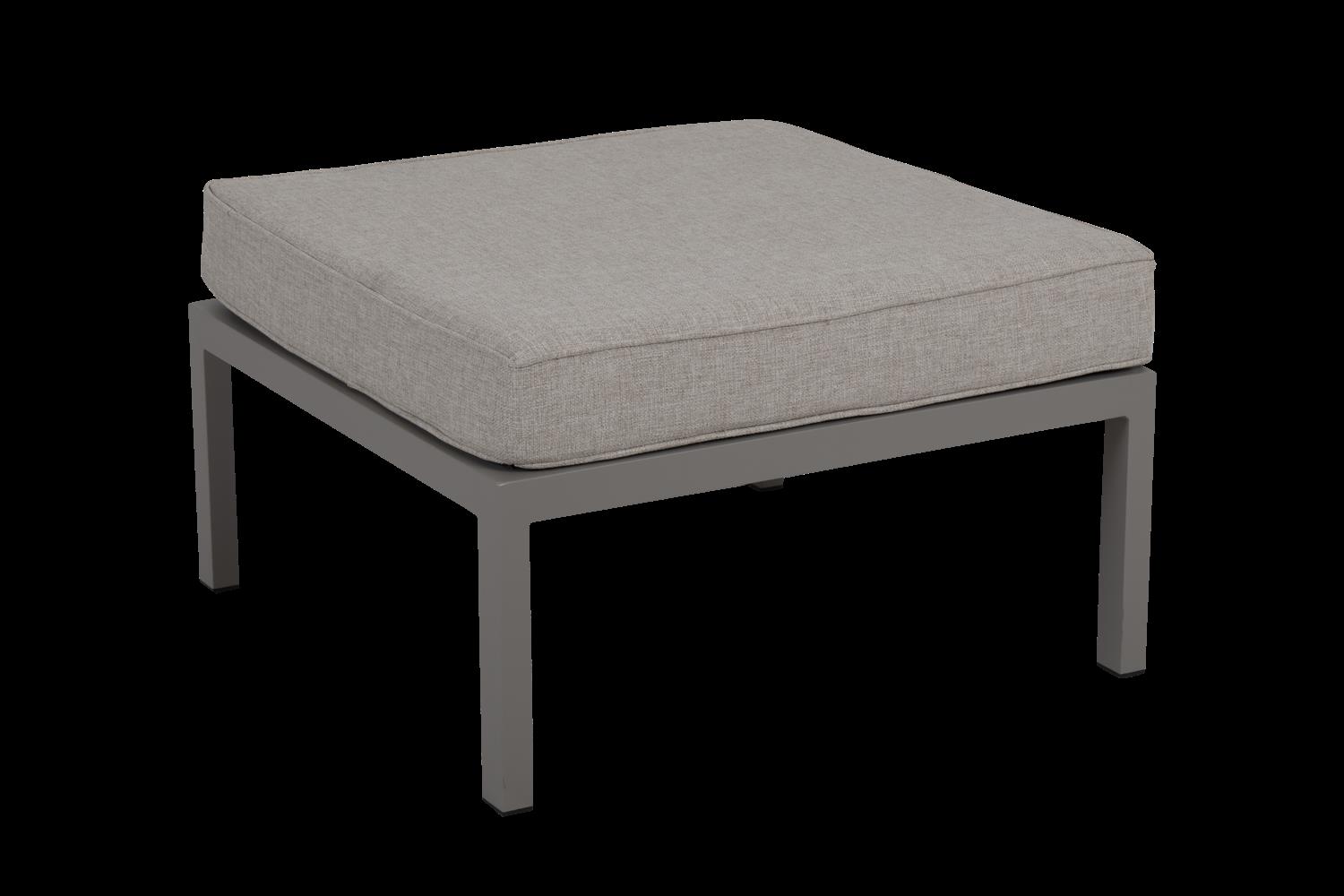 Brafab Weldon Fußhocker khaki mit Kissen