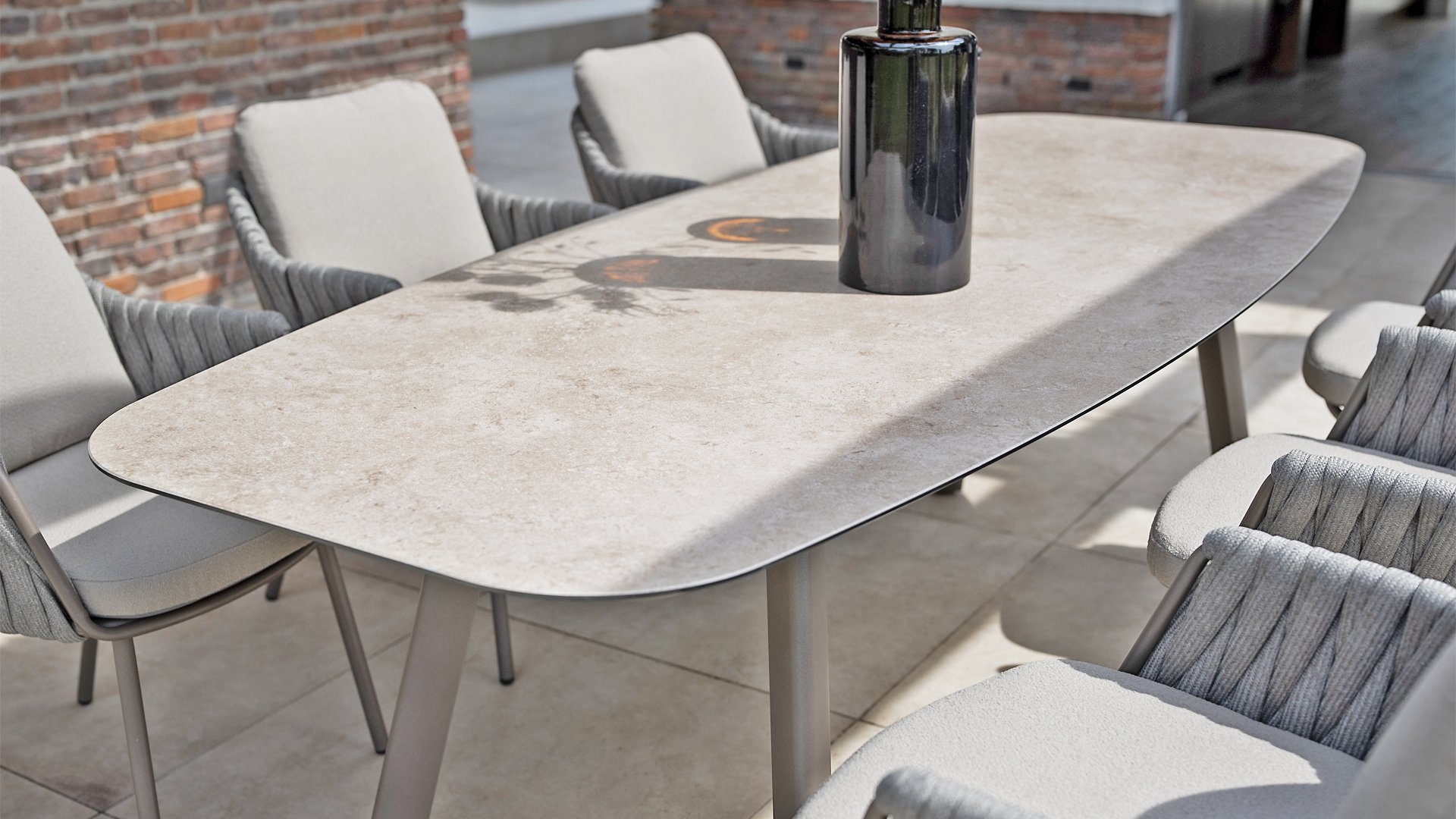 Taste by 4 Seasons Outdoor Dining Tisch 240 cm Manolo Terre/Sand