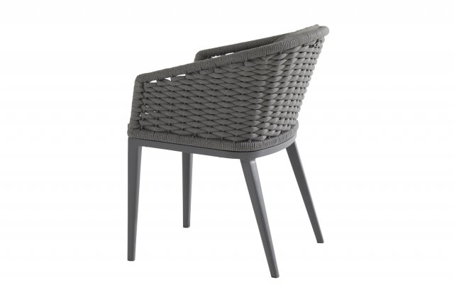 Taste by 4Seasons Portobello Stapelstuhl Matt Carbon
