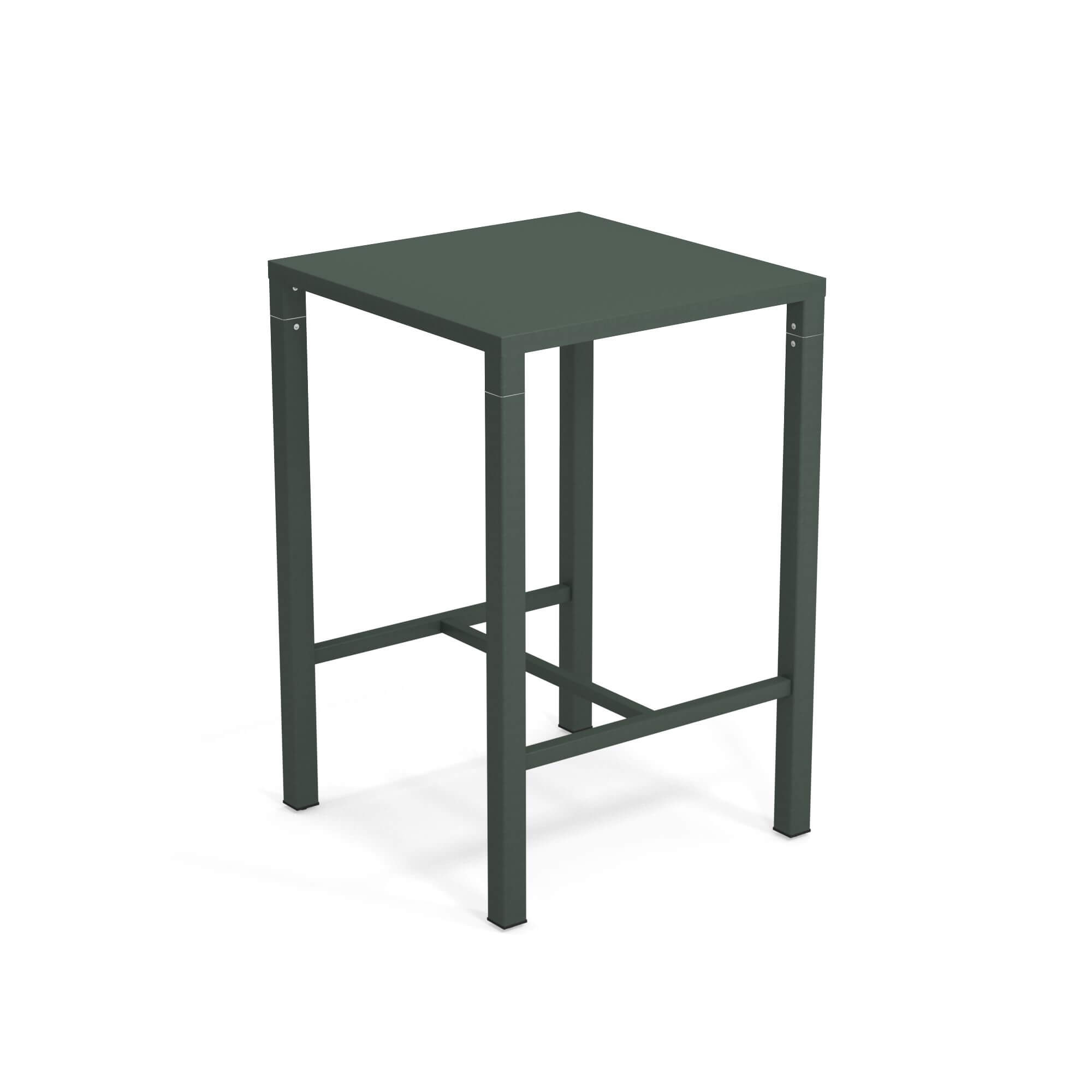 emu Nova Hoch Tisch 70 x 70 Dunkegrün