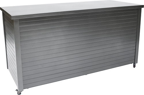 Stern Gilbert Kissenbox 176x76x84 cm Aluminium anthrazit