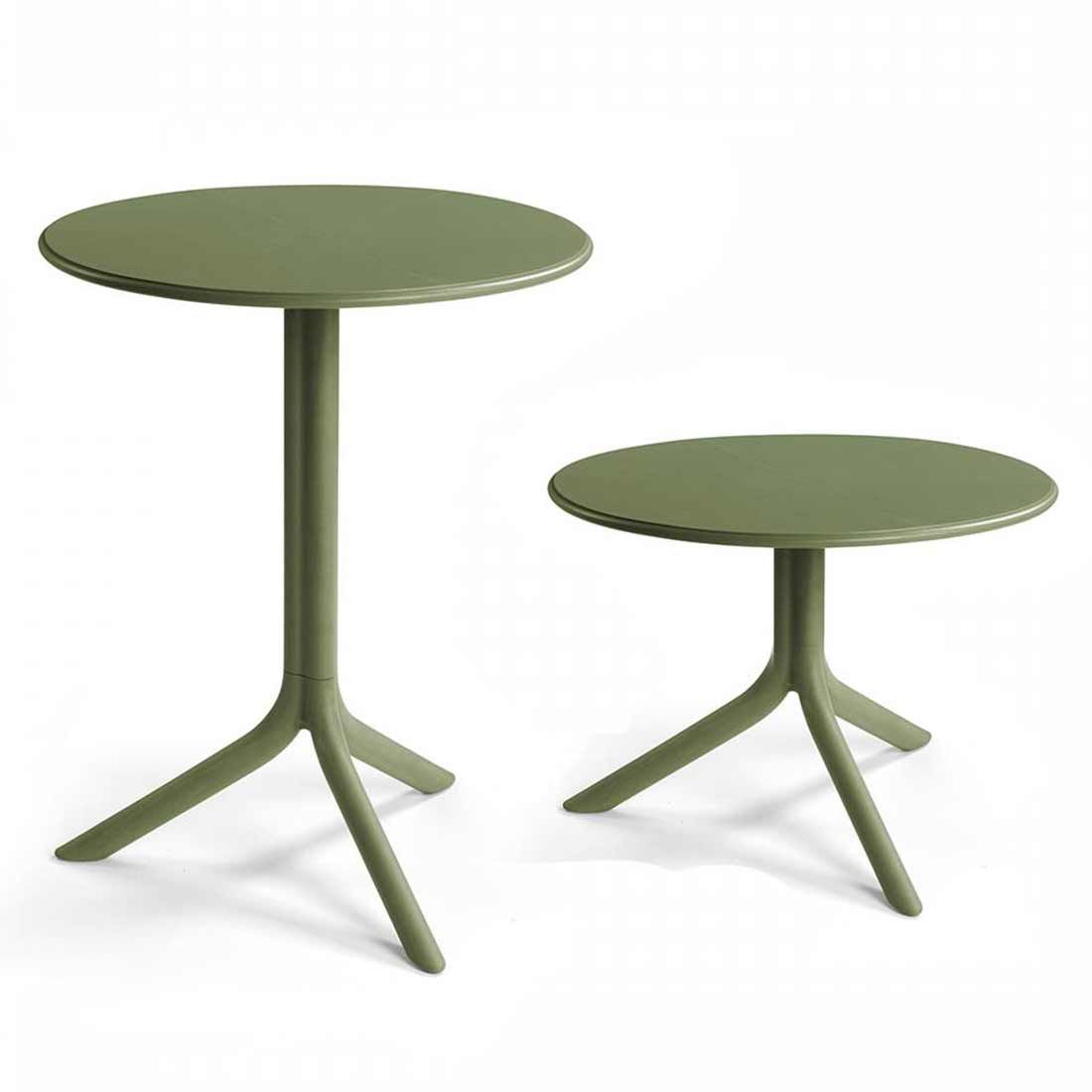 Nardi Tisch Step mit 2 Tischsäulen agave