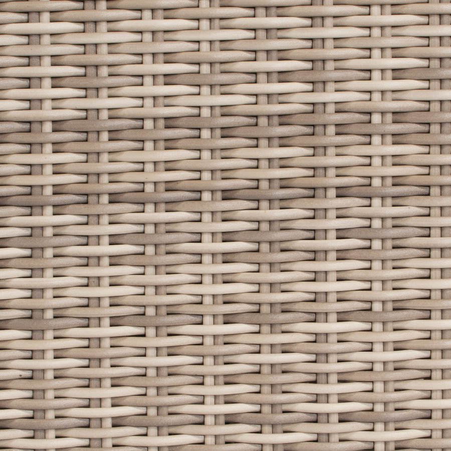 Sonnenliege "Caicos" Kunststoffgeflecht white-coral von SonnenPartner
