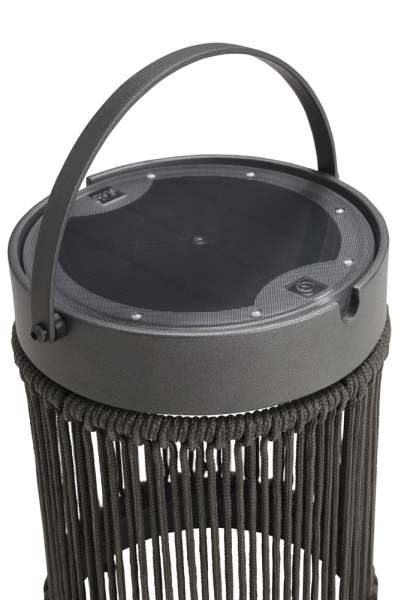 Solpuri STAR Solar Leuchte klein - Alu anthracite String Flex + Fernbedienung