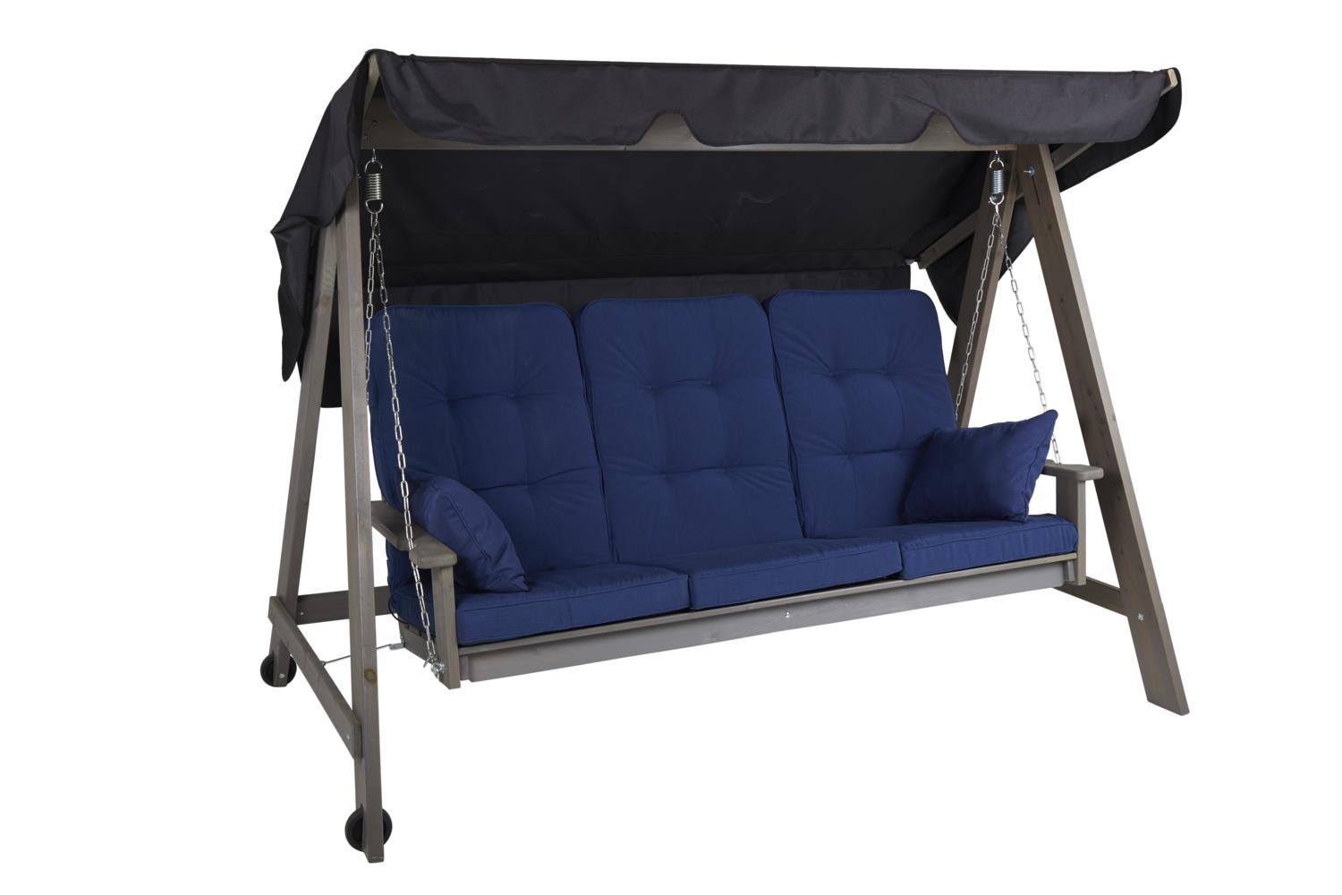 Brafab Polsterset für Schaukel Iduna blau