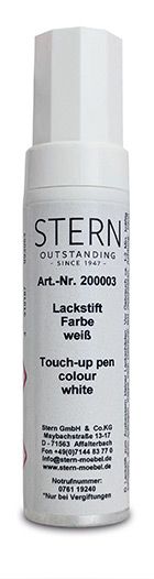 Stern Lackstift 12 ml Farbe weiß