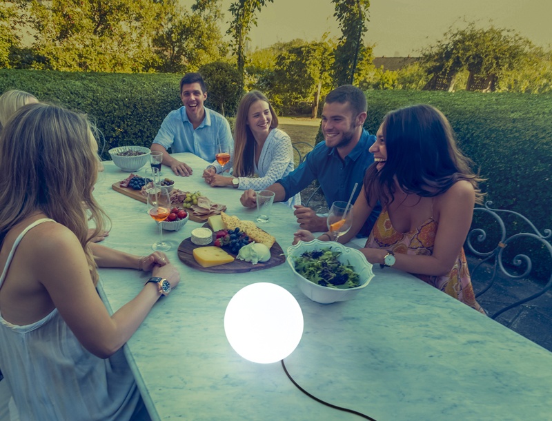 Deko-Leuchte Buly 50 Solar Smarttech (Solar+Wiederaufladbarer Akku)