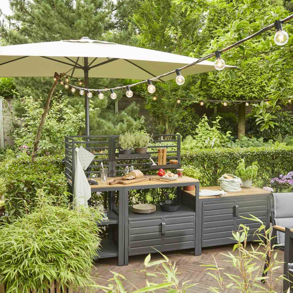 Siena Garden SIERRA Outdoor-kitchen Mittelteil niedrig