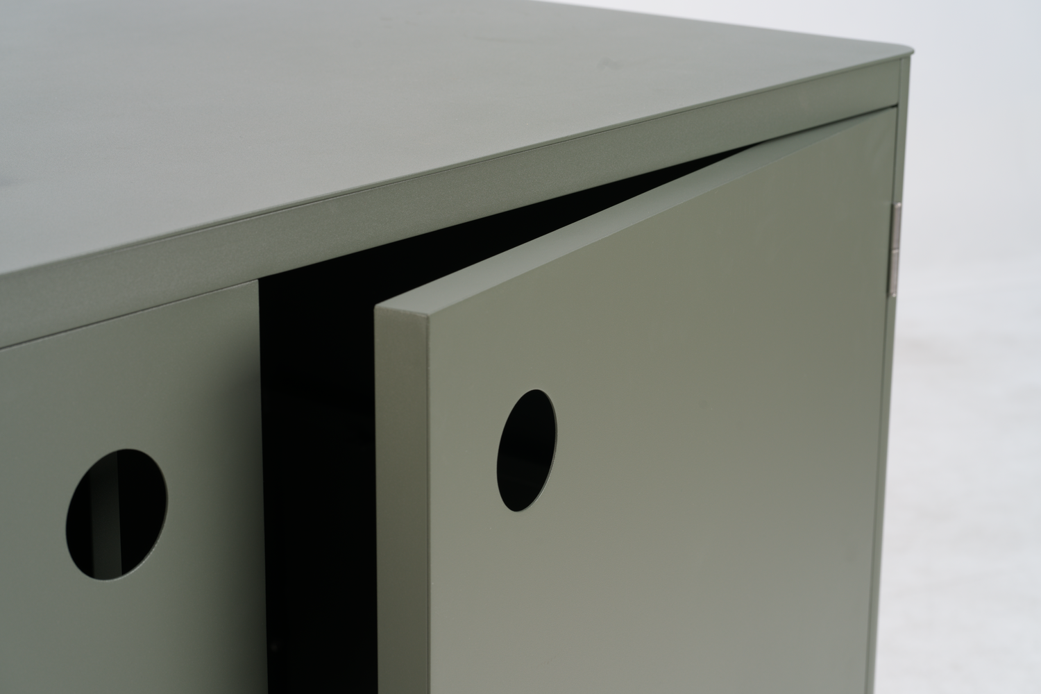 Brafab Kelia Outdoor-Küche mit Spüle und Wasserhahn Aluminium Nordic Green