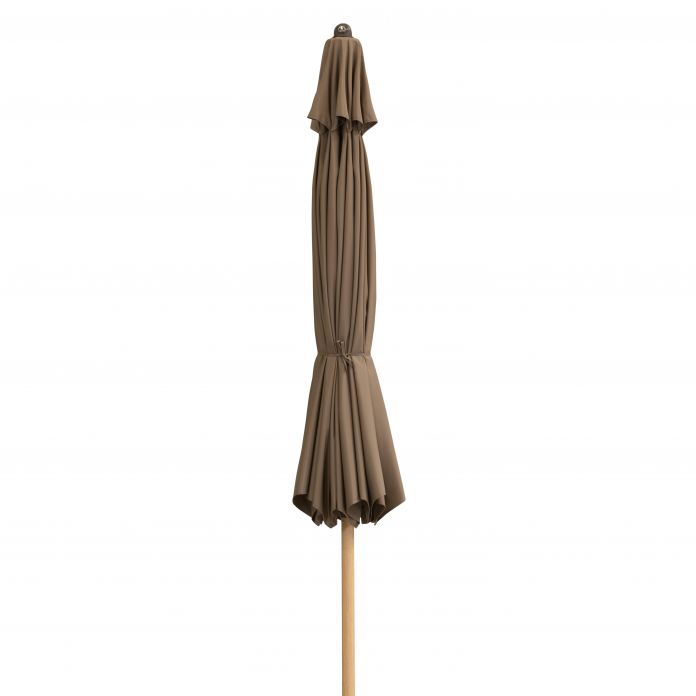 Doppler ALU-WOOD ULTRA 350 cm Alu in Holzoptik greige