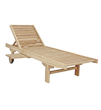 Sonnenliege SAMS Teak B-grade