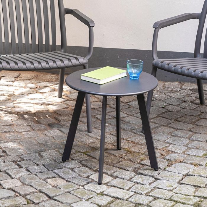 KETTLER Beistelltisch anthrazit D48 cm