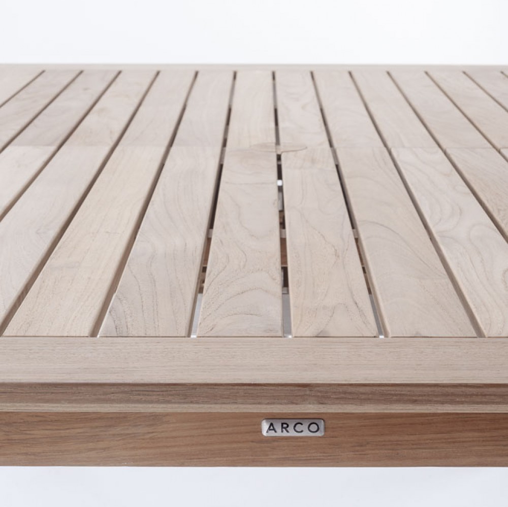 ARCO Cambridge Esstisch Teakholz 75 x 275 cm