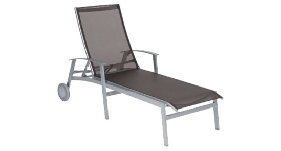 Karasek California Rollliege silber D86 taupe
