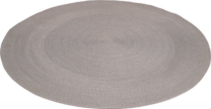 Stern Outdoorteppich Ø ca. 220 cm Rope hellgrau