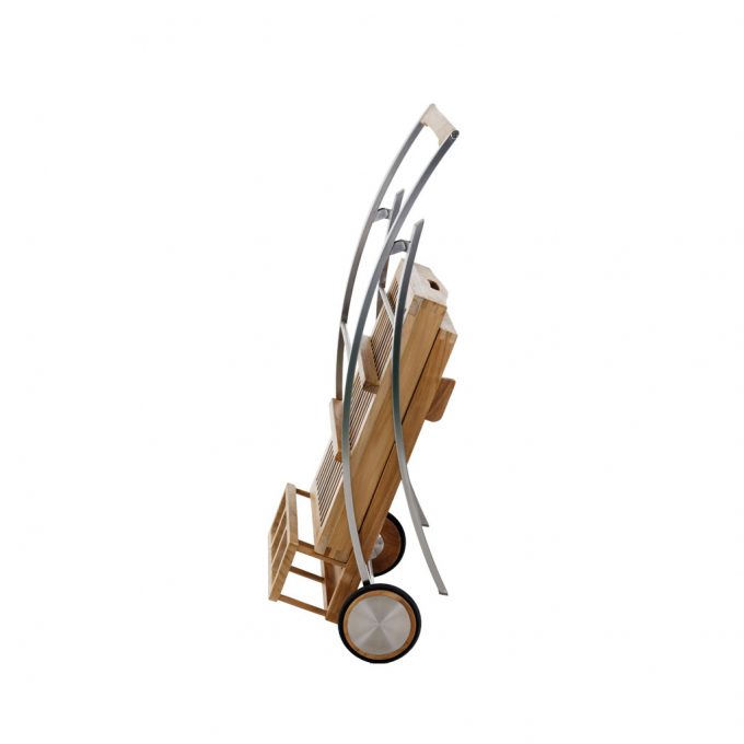 Diamond Garden Tivoli Servierwagen Edelstahl/Teak