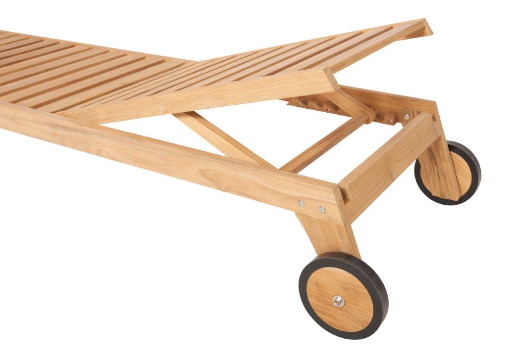 Traditional Teak Sonnenliege Luna Teak