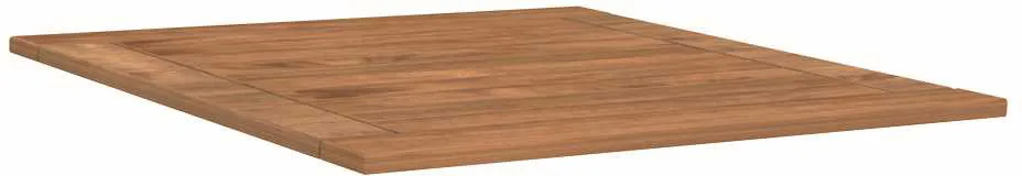 Stern Tischplatte 80x80 cm Teak FSC®-zertifiziert