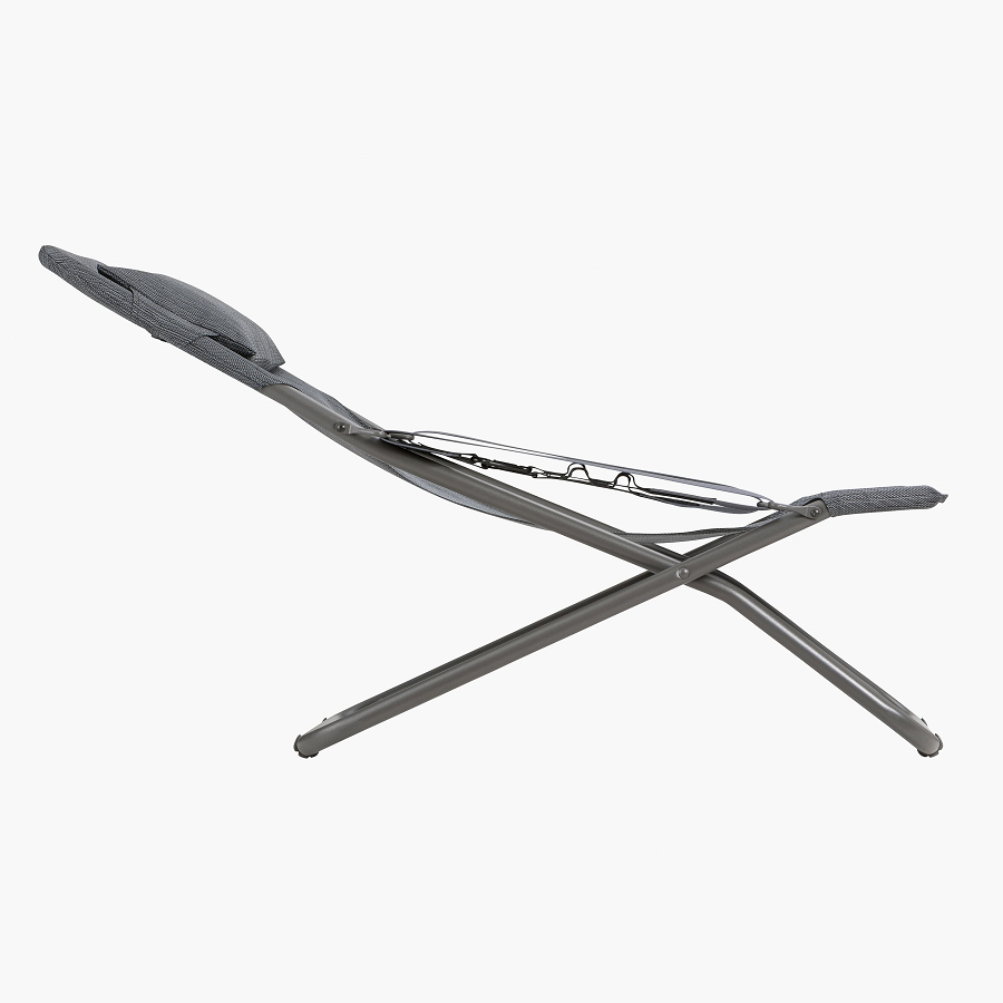 Lafuma TRANSABED RIVES Liegestuhl Batyline® Duo Titane/Obsidian