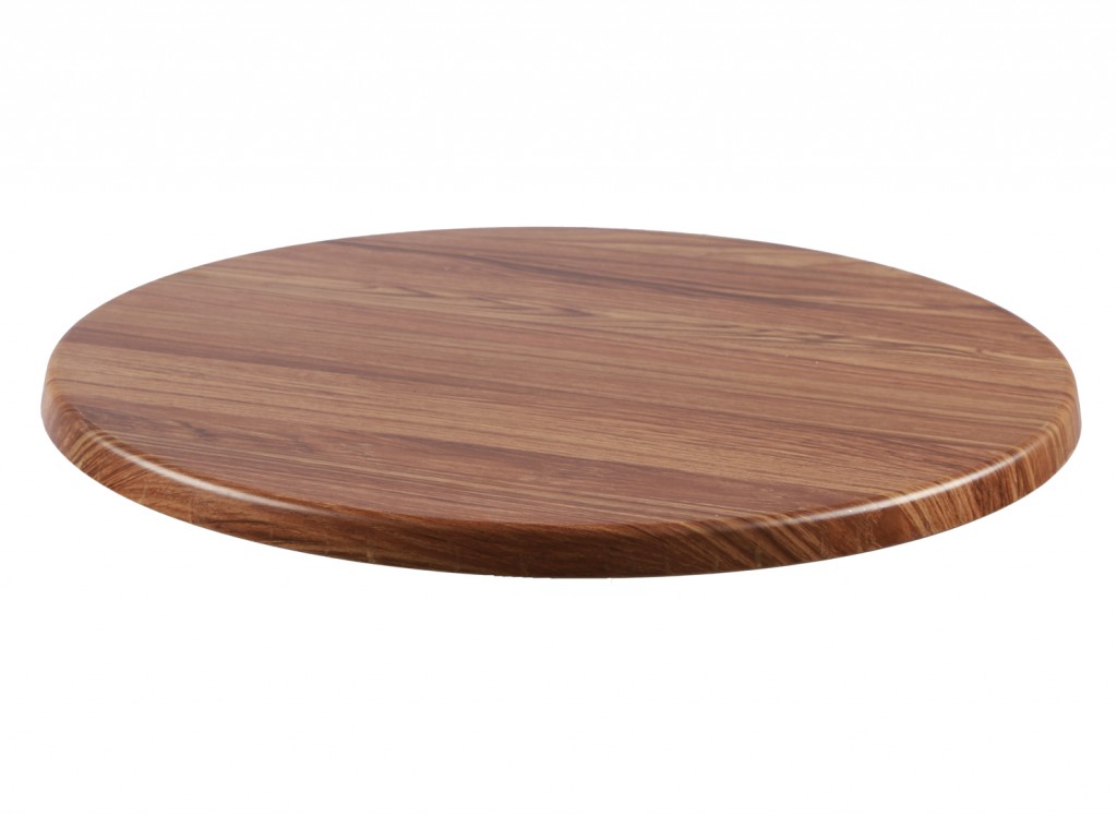Topalit Tischplatte Rund 80 cm verschiedene Dekore