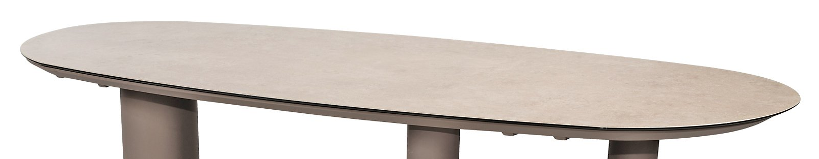 Taste by 4 Seasons Outdoor Tischplatte Denia 240x105 cm Terre Sand