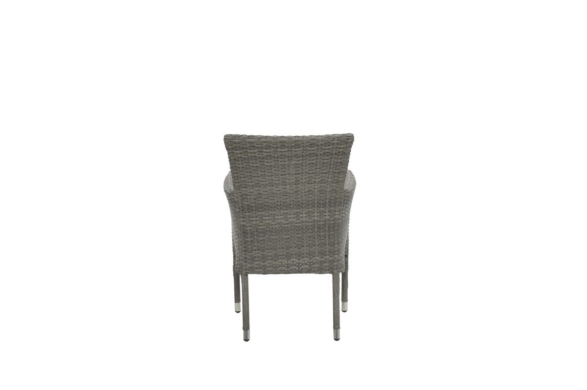 Garden Impressions Nicosia stapelbarer Stuhl organic grey 2-half/anthrazit