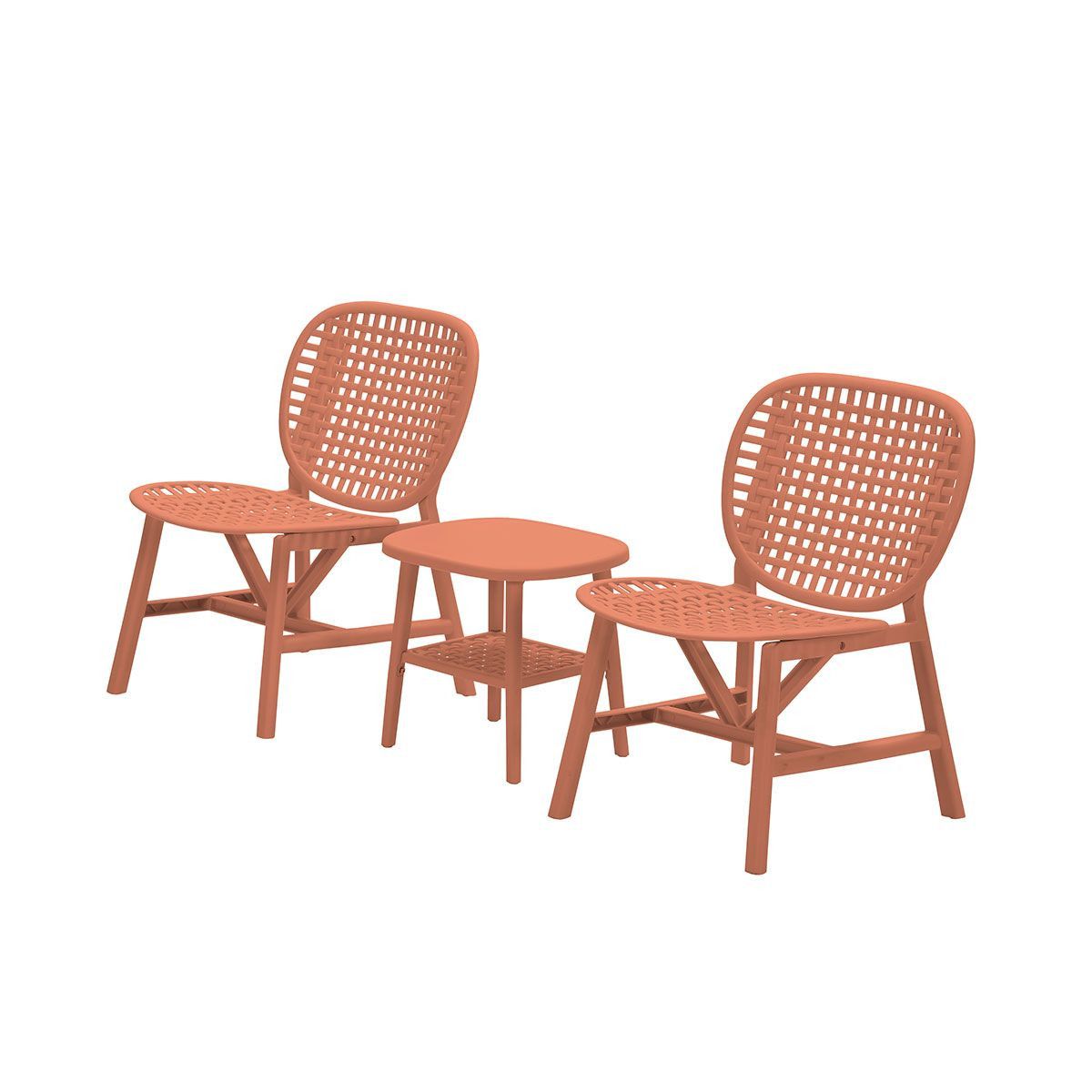 GARDEN Impressions Andria Balkon Set 3-tlg Kupfer