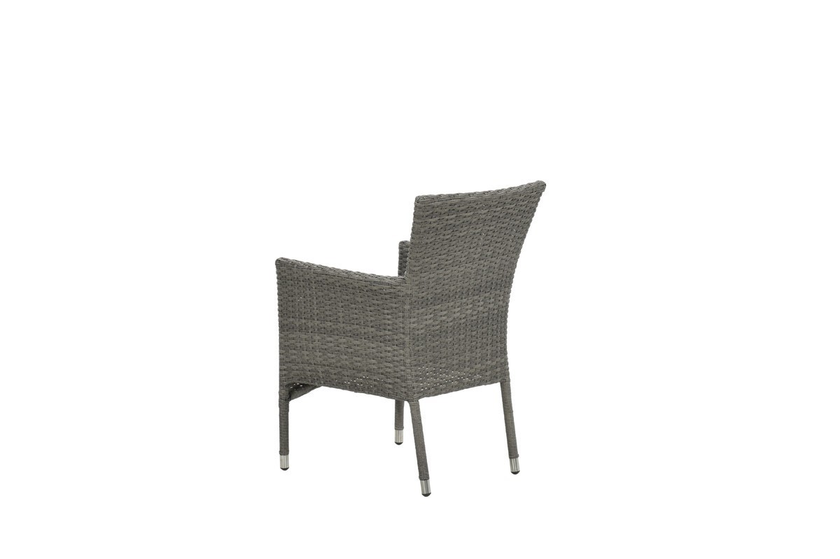 Garden Impressions Nicosia stapelbarer Stuhl organic grey 2-half/anthrazit