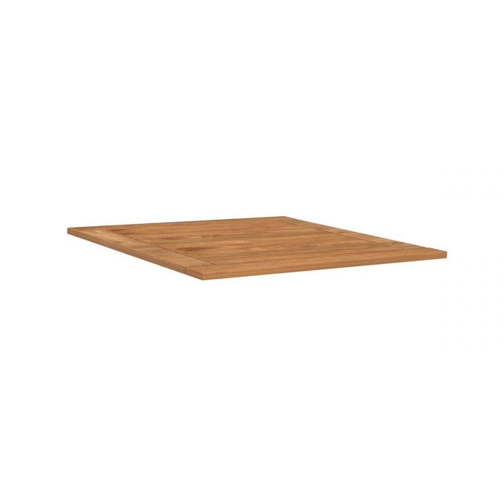 Stern Tischplatte Teakholz FSC 80x80 cm