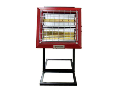 IR-Heizstrahler BEAVER (2 x 1,5 kW) rot