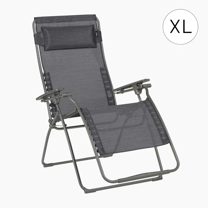 Lafuma FUTURA XL RIVES Relaxsessel Batyline® Duo Titane/Obsidian