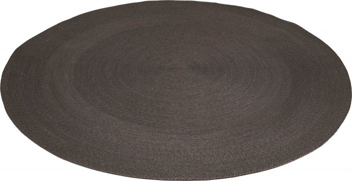 Stern Outdoorteppich Ø ca. 140 cm Rope schiefergrau