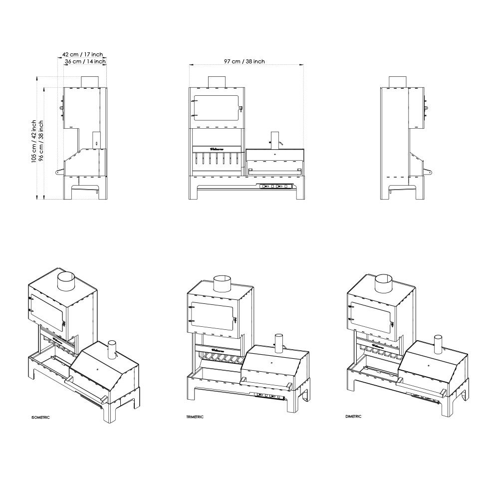 Weltevree Outdoor-Ofen XL