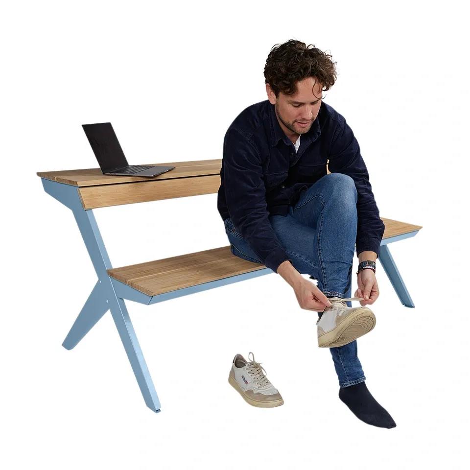 Weltevree Tischbank Pastelblau