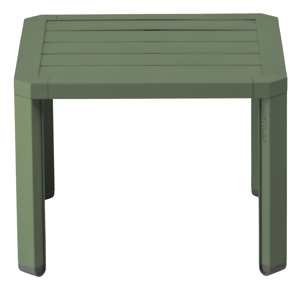 KETTLER Beistelltisch LATITUDE 50 x 50 Aluminium grün