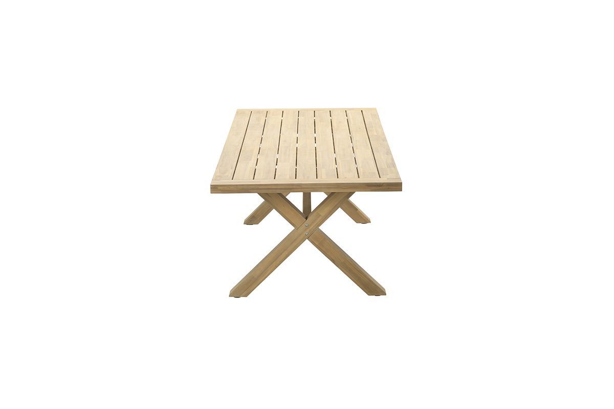 GARDEN Impressions La Plata Dining Tisch 240x100 - Akazie white wash