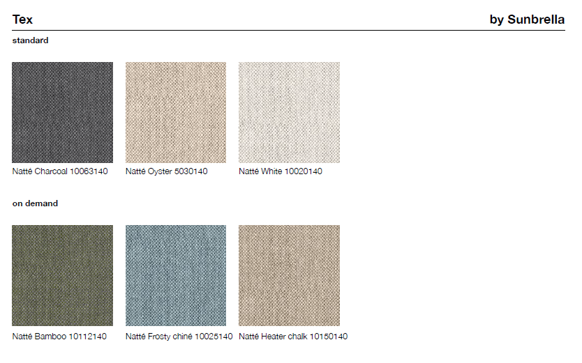 Sitzkissen für Bank Breeze 116 TEX Natté White 10020140