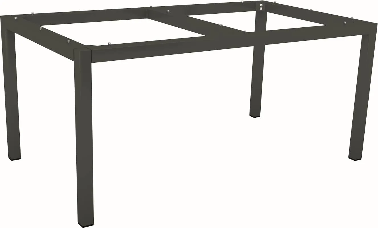Stern Tischgestell Classic 130 x 80 cm Aluminium anthrazit