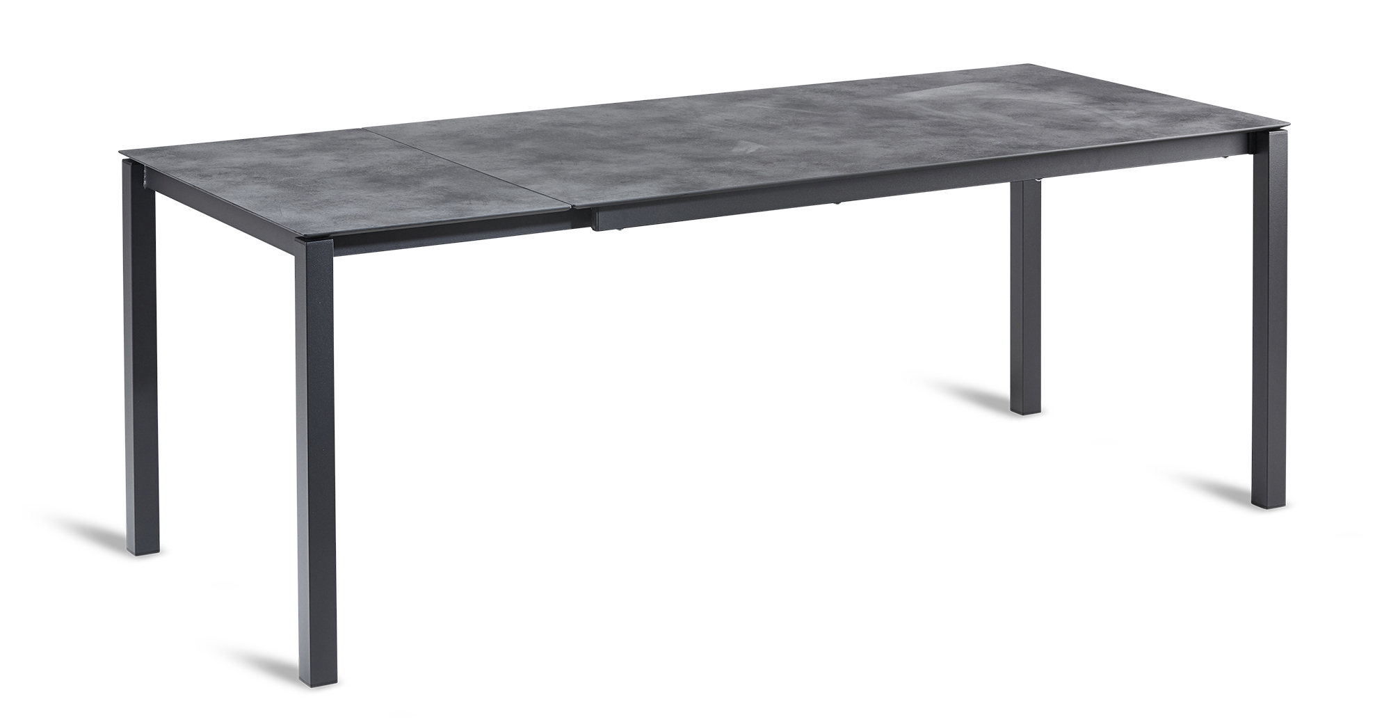 Best Freizeitmöbel Ausziehtisch Palazzo 120/160-200x80cm anthrazit