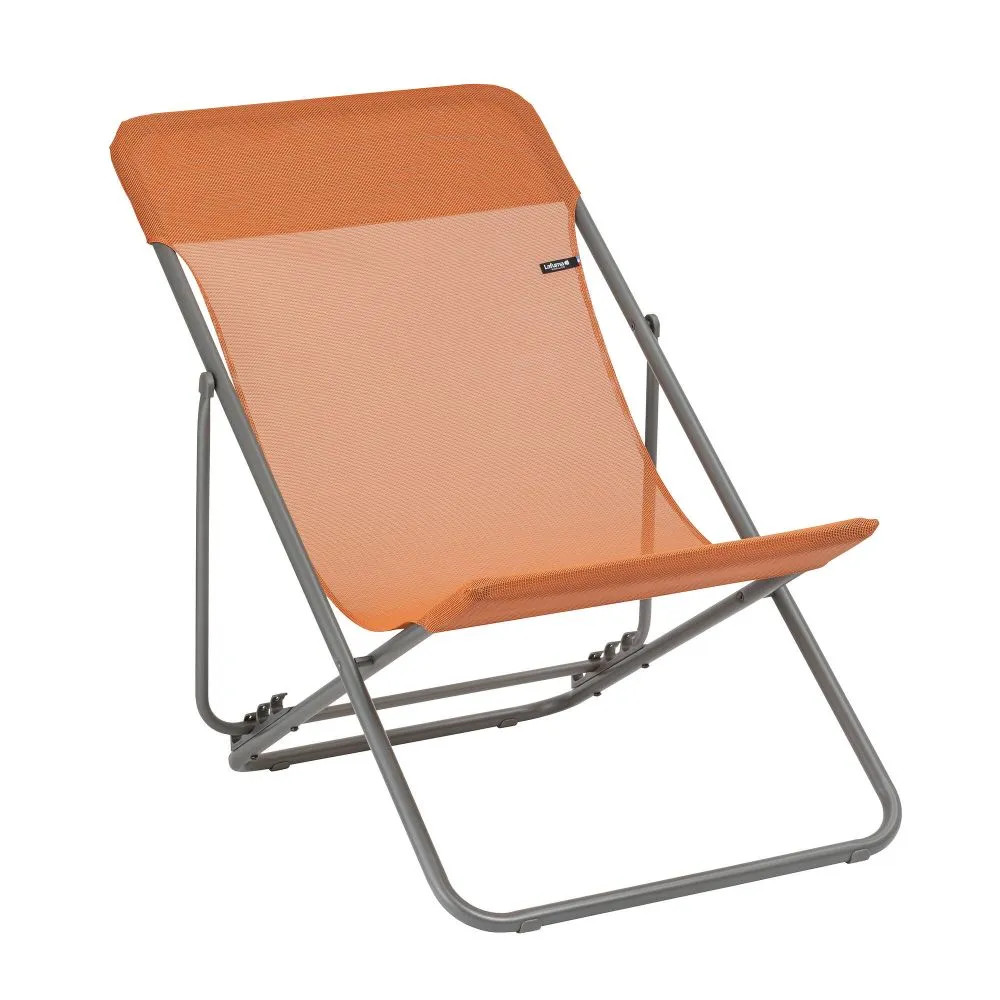 Lafuma Maxi Transat Klappliege Batyline® Iso Orange Clementine
