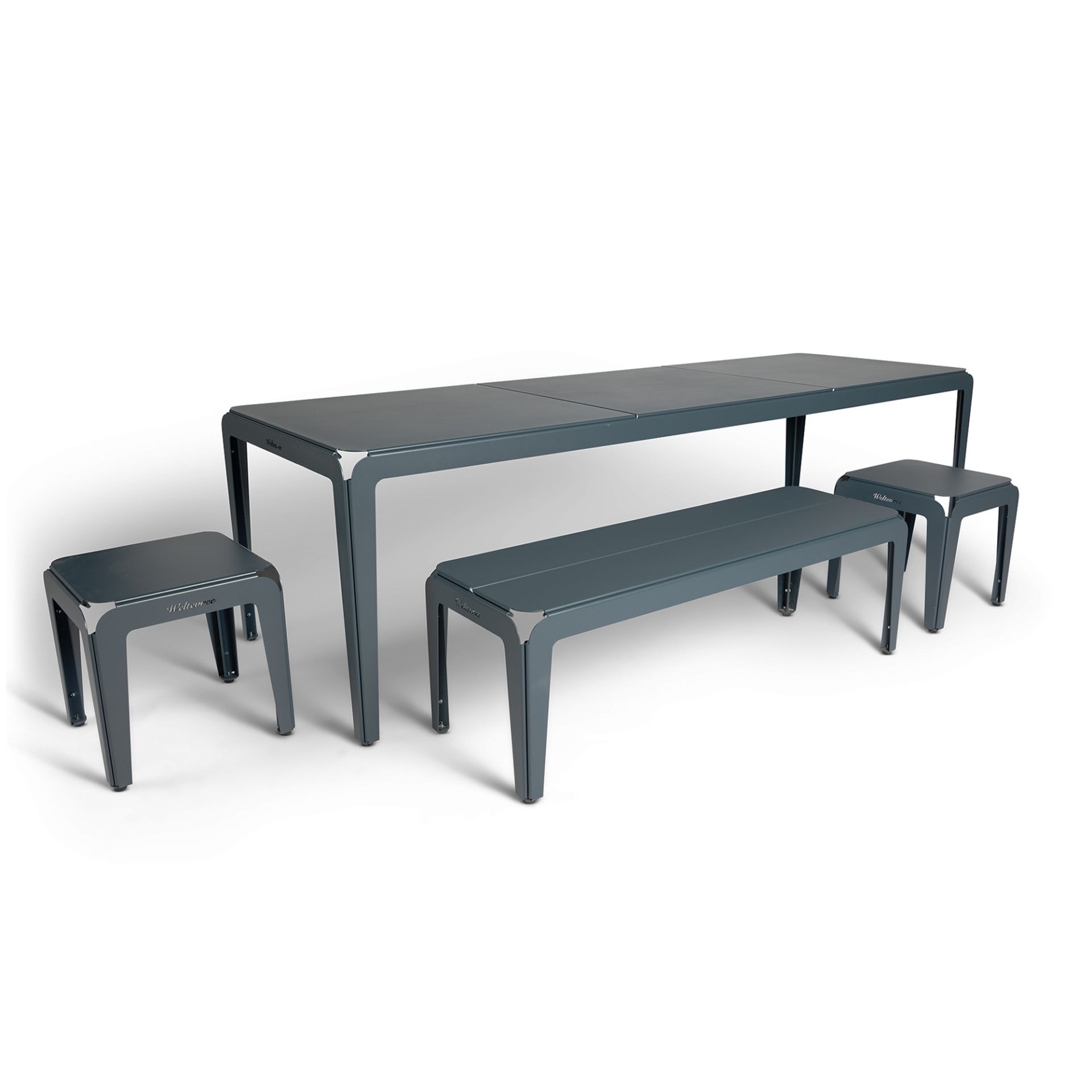 Weltevree Bended Bank 140 Graublau