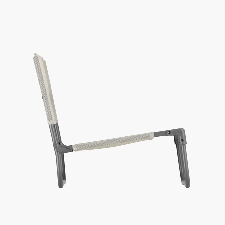 Lafuma CB II Niedriger Stuhl Batyline® Iso Titane/Seigle II