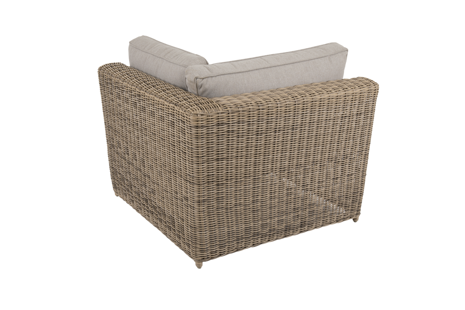Brafab Glendon Eckmodul Polyrattan Rustic/Beige