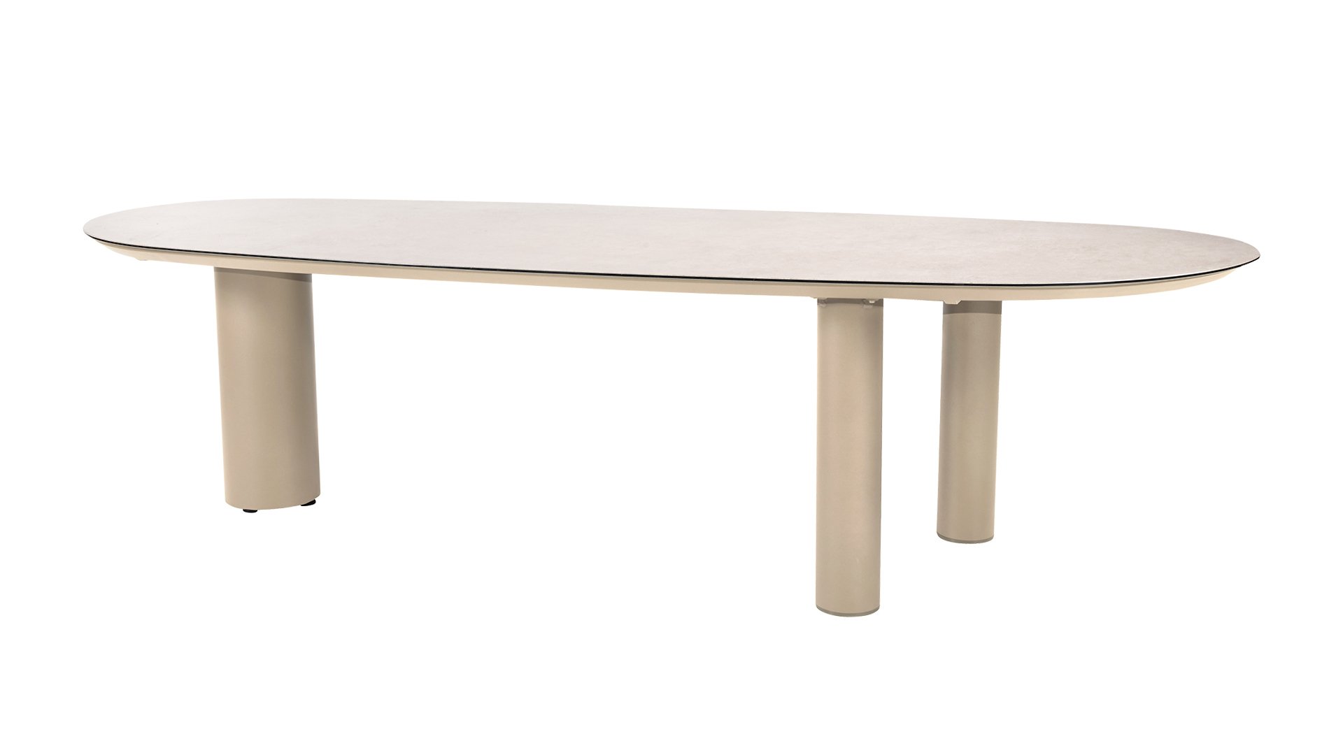 Taste by 4 Seasons Outdoor Tischplatte Denia 290x110 cm Latte Sand