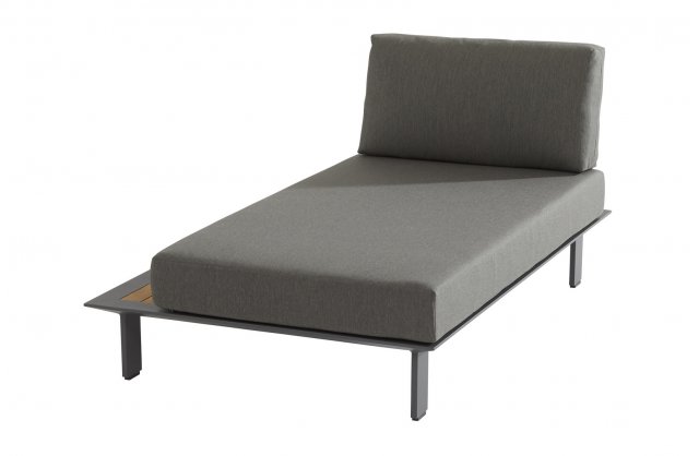 Taste by 4Seasons Lovina Platform Chaise Lounge rechts, inkl. 2 Kissen