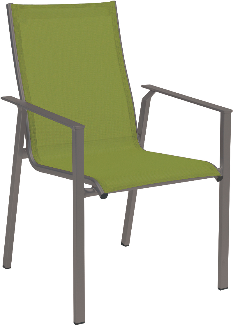Karasek Sessel Seattle grau metallic D74 olive