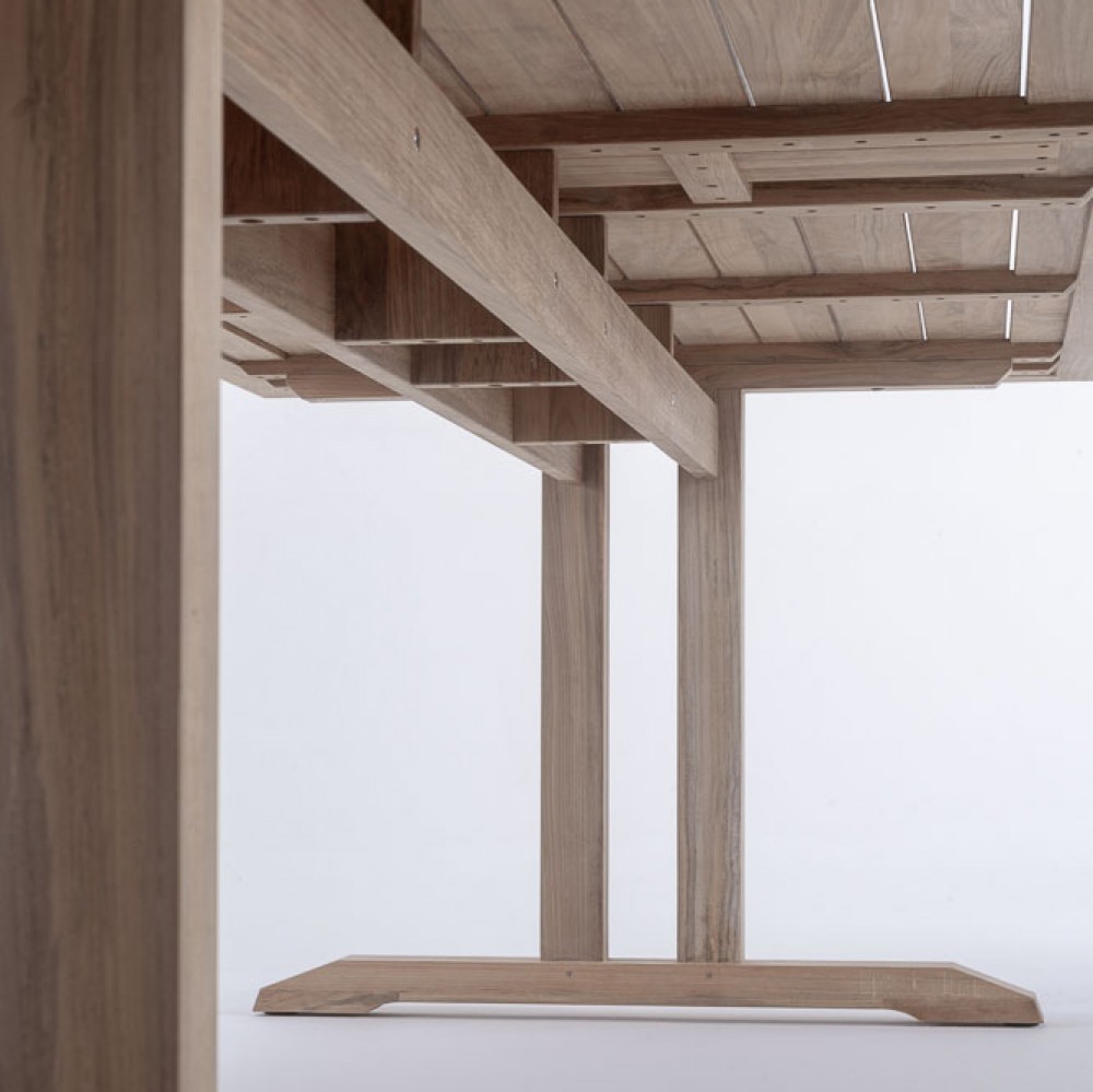 ARCO Cambridge Esstisch Teakholz 75 x 275 cm